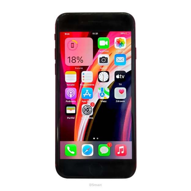 Smartfon Apple iPhone SE 2 64GB czerwony